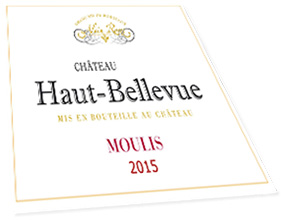 Etquette Château Haut-Bellevue Moulis Médoc